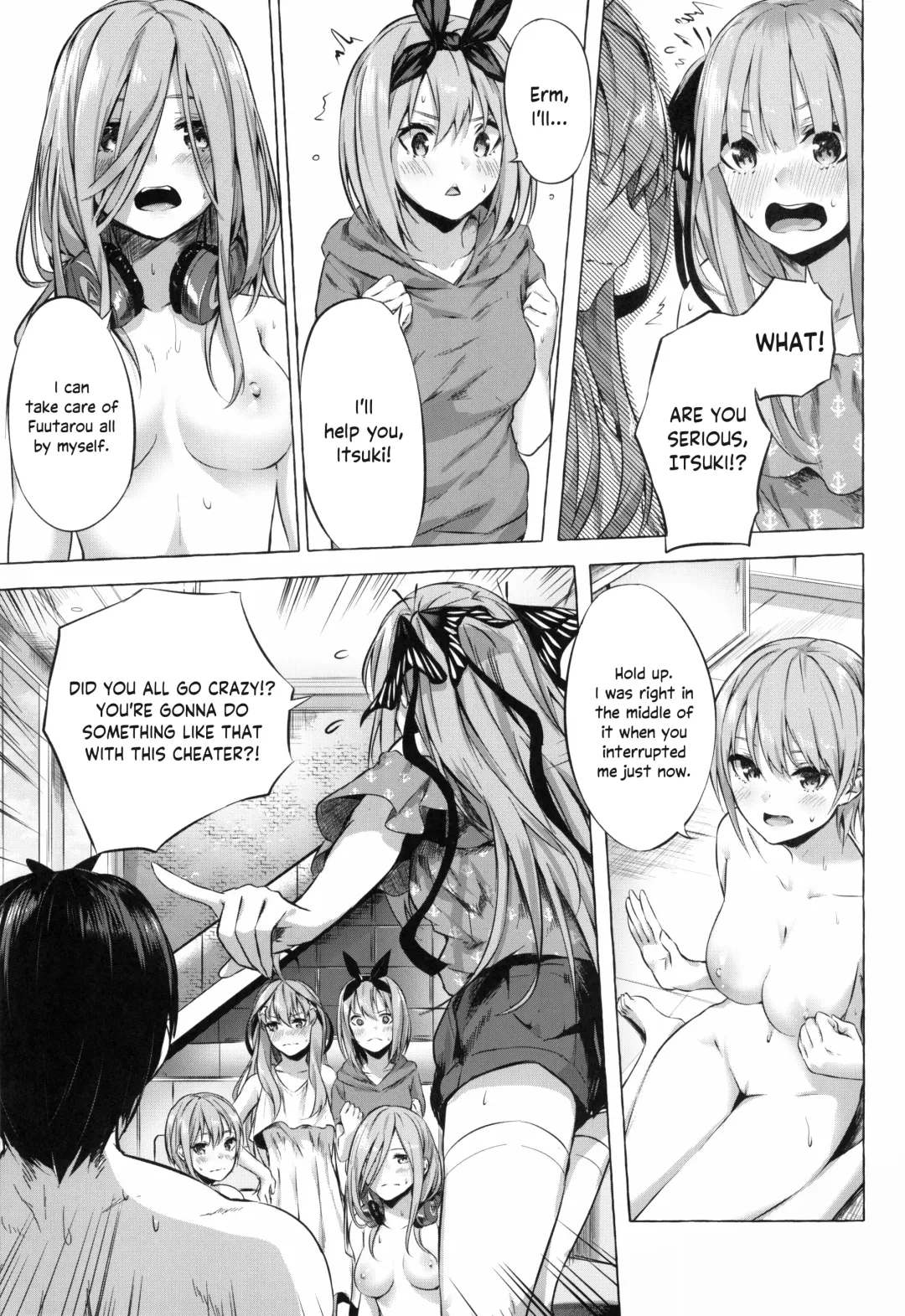 [Sahara Gensei] Gotoubun no Sorayume | A Five-Part Fantasy Fhentai - Page 17