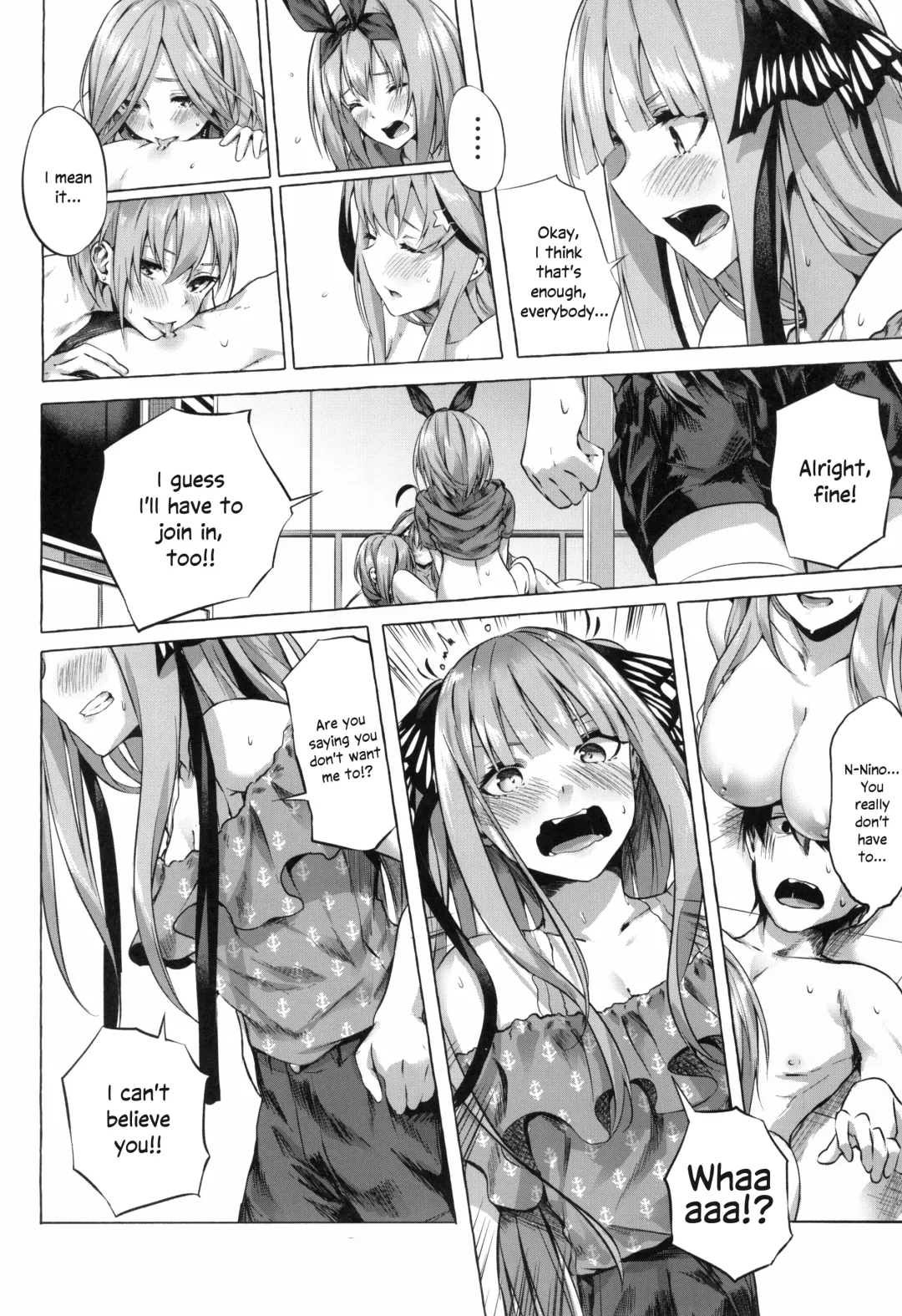 [Sahara Gensei] Gotoubun no Sorayume | A Five-Part Fantasy Fhentai - Page 26