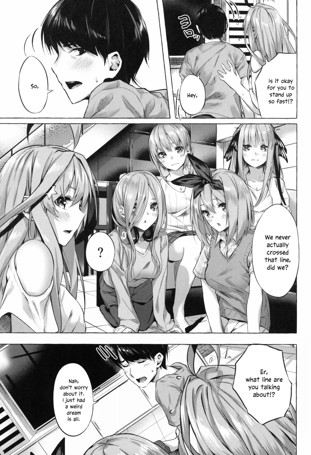 [Sahara Gensei] Gotoubun no Sorayume | A Five-Part Fantasy Fhentai - Page 35