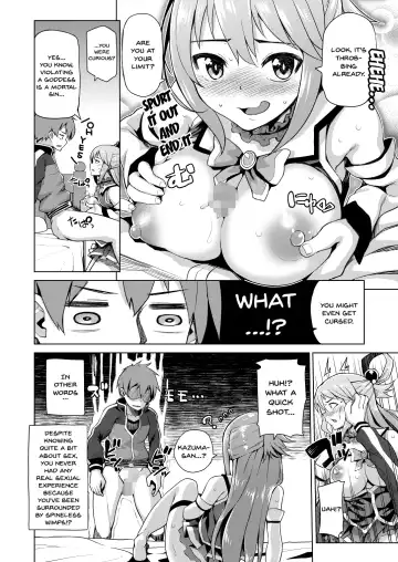 [Nonaka Tama] Damegami-sama no Succubus Beit! | A Worthless Goddess Fhentai - Page 11