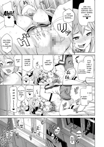 [Nonaka Tama] Damegami-sama no Succubus Beit! | A Worthless Goddess Fhentai - Page 14