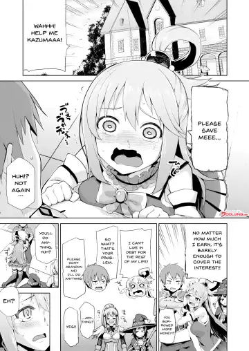 [Nonaka Tama] Damegami-sama no Succubus Beit! | A Worthless Goddess Fhentai - Page 4