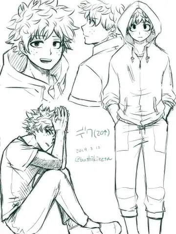 [Buthikireta] De cha rogu 2 + R 18 [boku no heor) Fhentai - Page 23