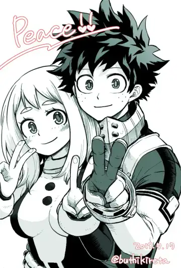 [Buthikireta] De cha rogu 2 + R 18 [boku no heor) Fhentai - Page 25