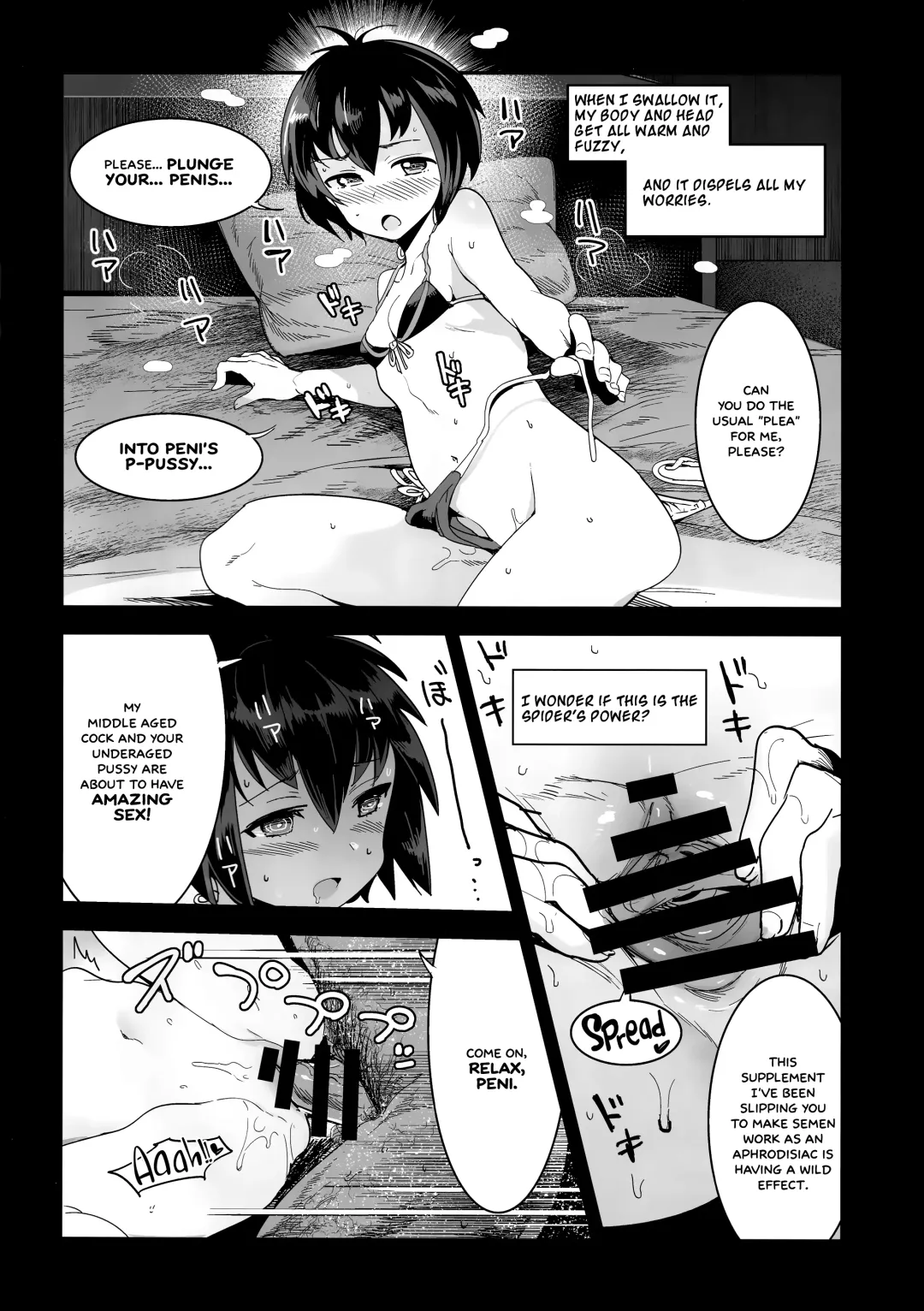 [Nakasone Haiji] Peni Parker no Usui Hon ni wa Ooinaru Sekinin ga Tomonau | Peni Parker's Thin Book Comes with great Responsibility Fhentai - Page 7