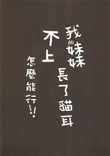 [Saeki Sola] Ore no Imouto ni Nekomimi ga Haete Ecchi ni Naru Wake ga Nai!! Fhentai - Page 4