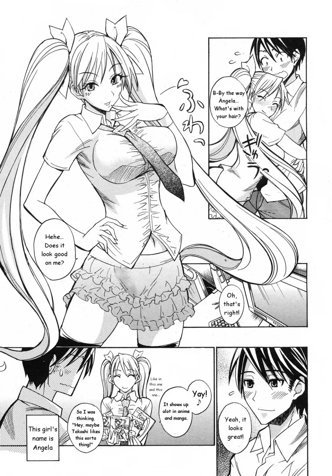 [Isao] Itazura Kami no Musume | Tricky Twintails Girl (decensored) Fhentai - Page 3