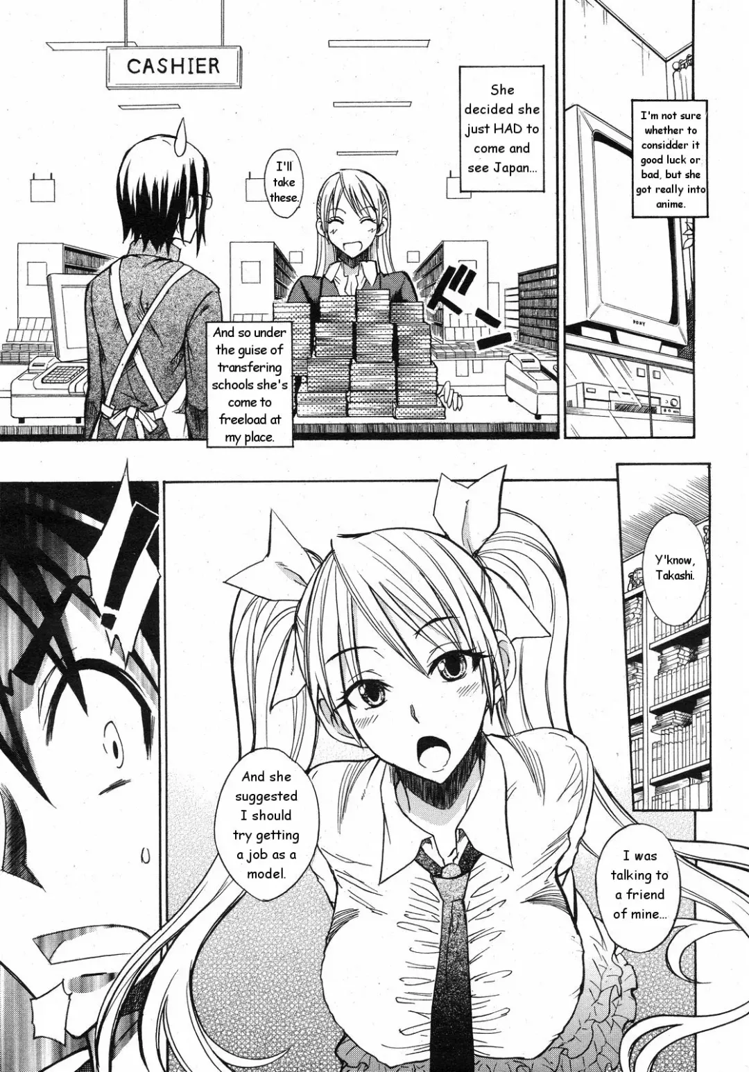 [Isao] Itazura Kami no Musume | Tricky Twintails Girl (decensored) Fhentai - Page 5