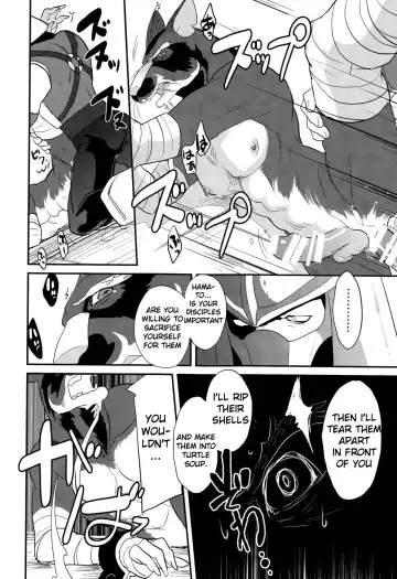 [Kandagawa Gufu - Kreuz] Splinter Sensei Kikiippatsu | Splinter Sensei's Crisis Fhentai - Page 37