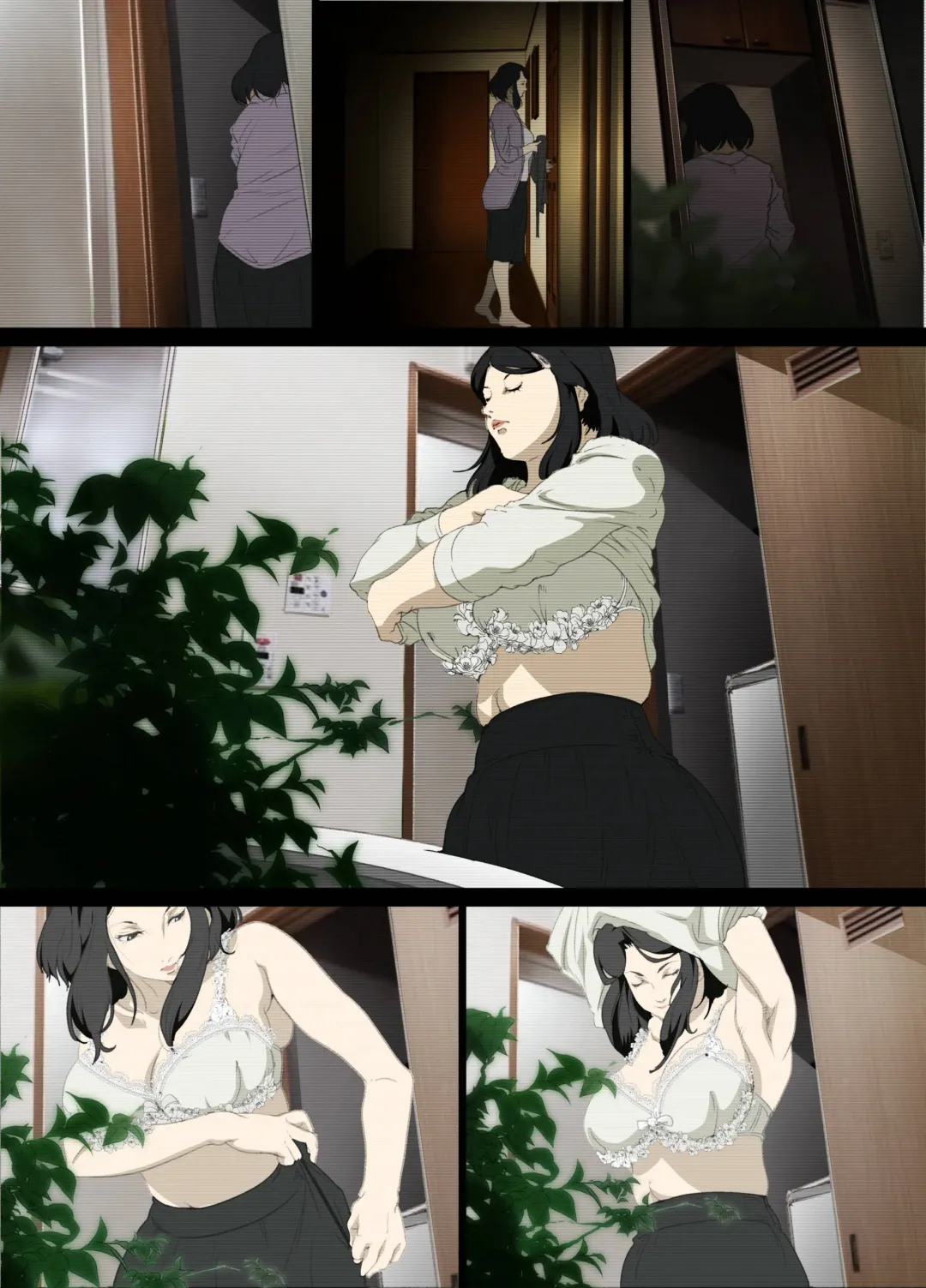 [Junk Kameyoko] Namaiki na Hahaoya o Honnin ni mo Kizukarezu ni Minkan Suru Houhou Fhentai - Page 37