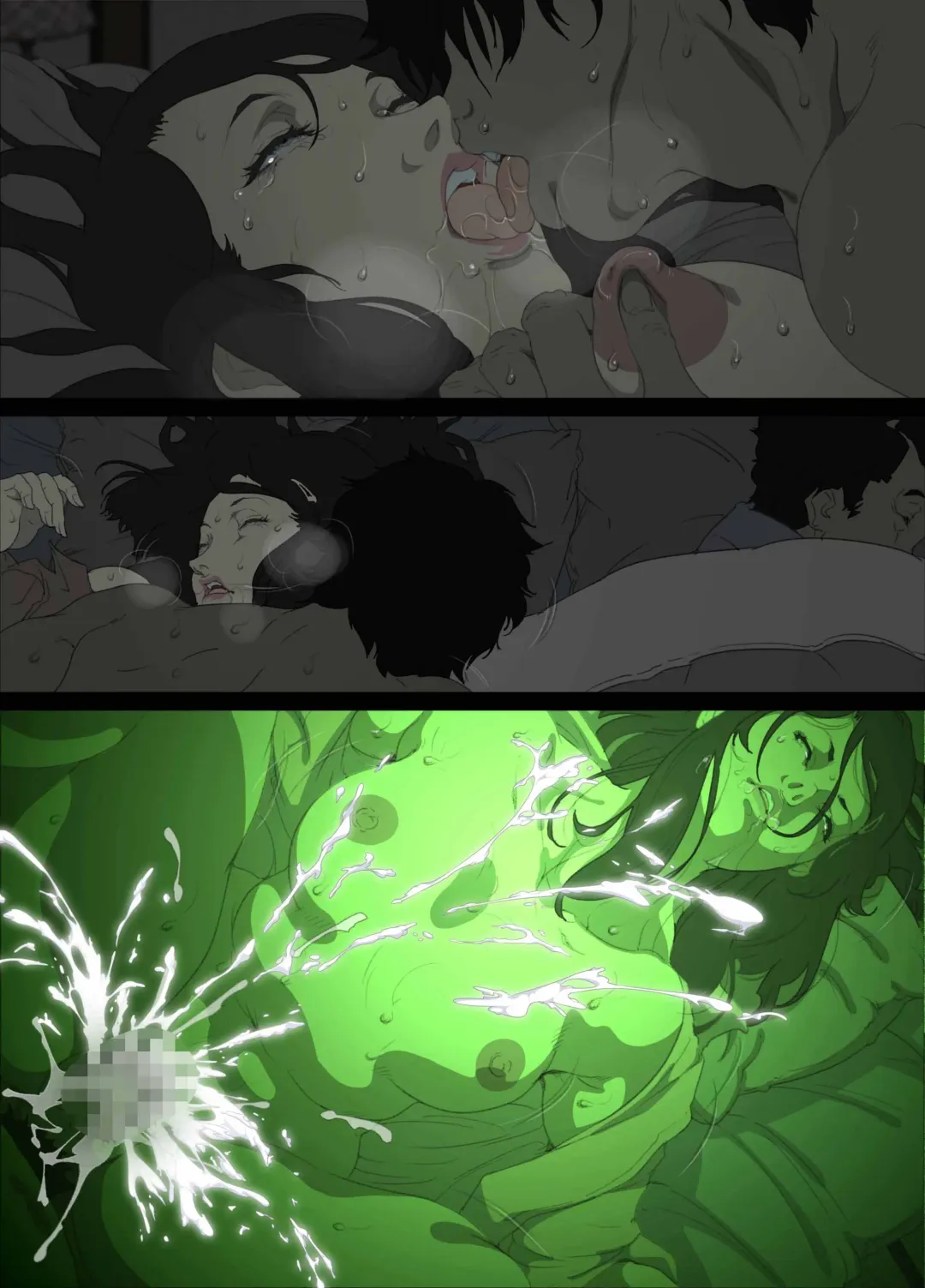 [Junk Kameyoko] Namaiki na Hahaoya o Honnin ni mo Kizukarezu ni Minkan Suru Houhou Fhentai - Page 57