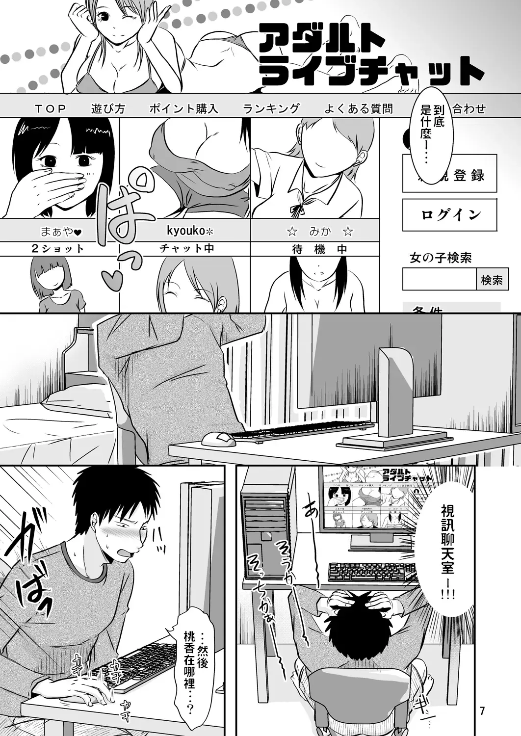 [Kurogane Satsuki] Otonari-san no Naisho na Enkou Seikatsu Fhentai - Page 6