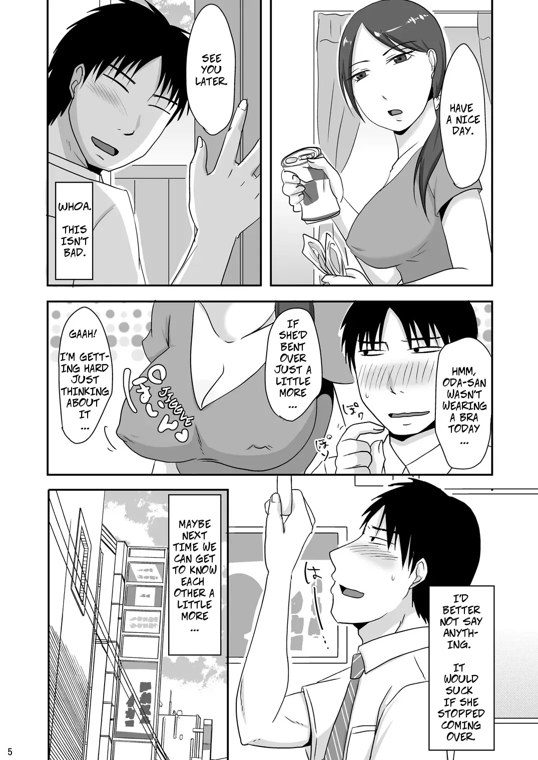 [Kurogane Satsuki] Otonari-san to Enkou Seikatsu | With My Neighbor 1: Compensated Dating Fhentai - Page 5