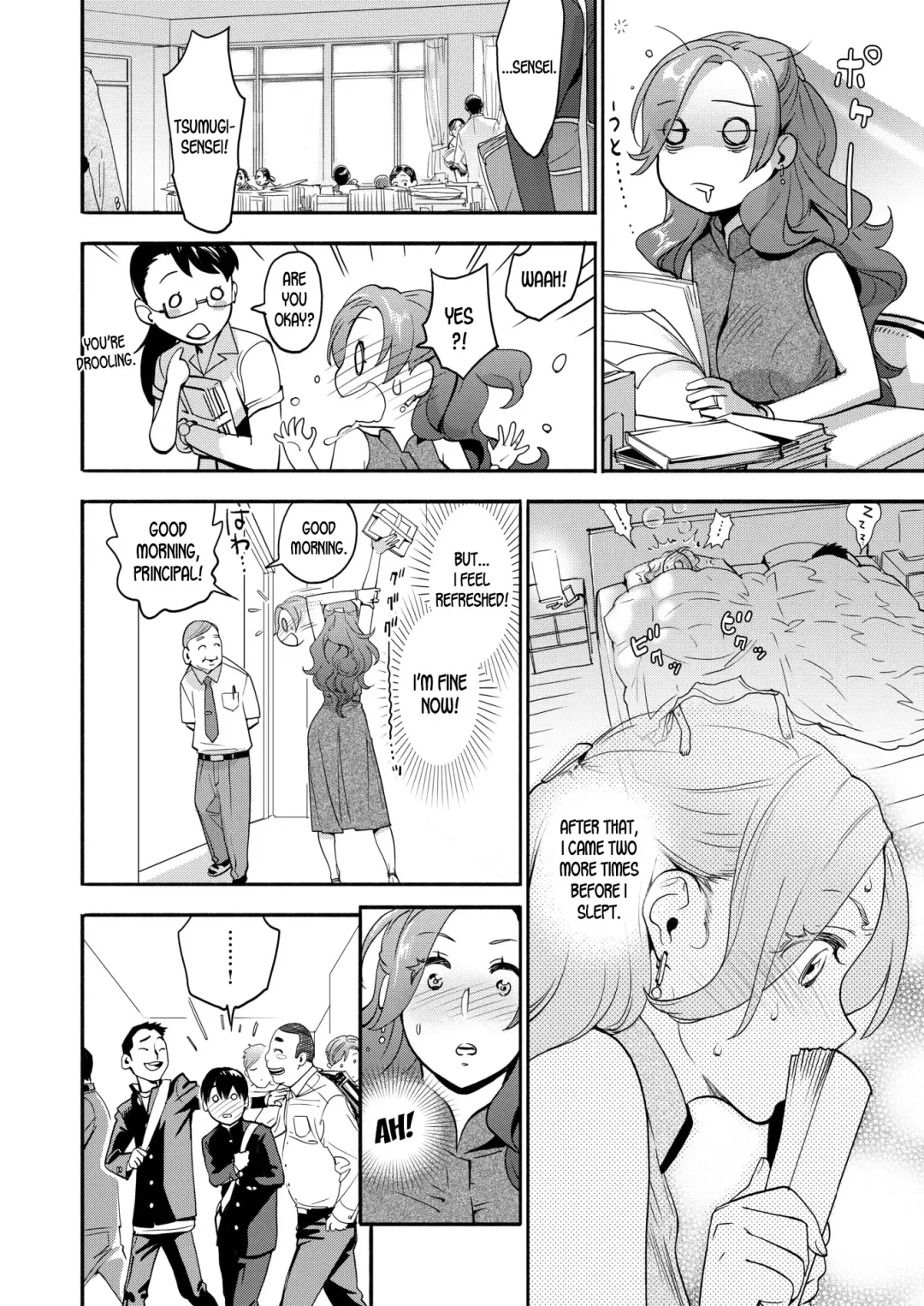 [Yonekura Kengo] Onna Kyoushi no Hisoka na Netorare Ganbou | The Female Teacher's Secret NTR Fetish Fhentai.net - Page 6