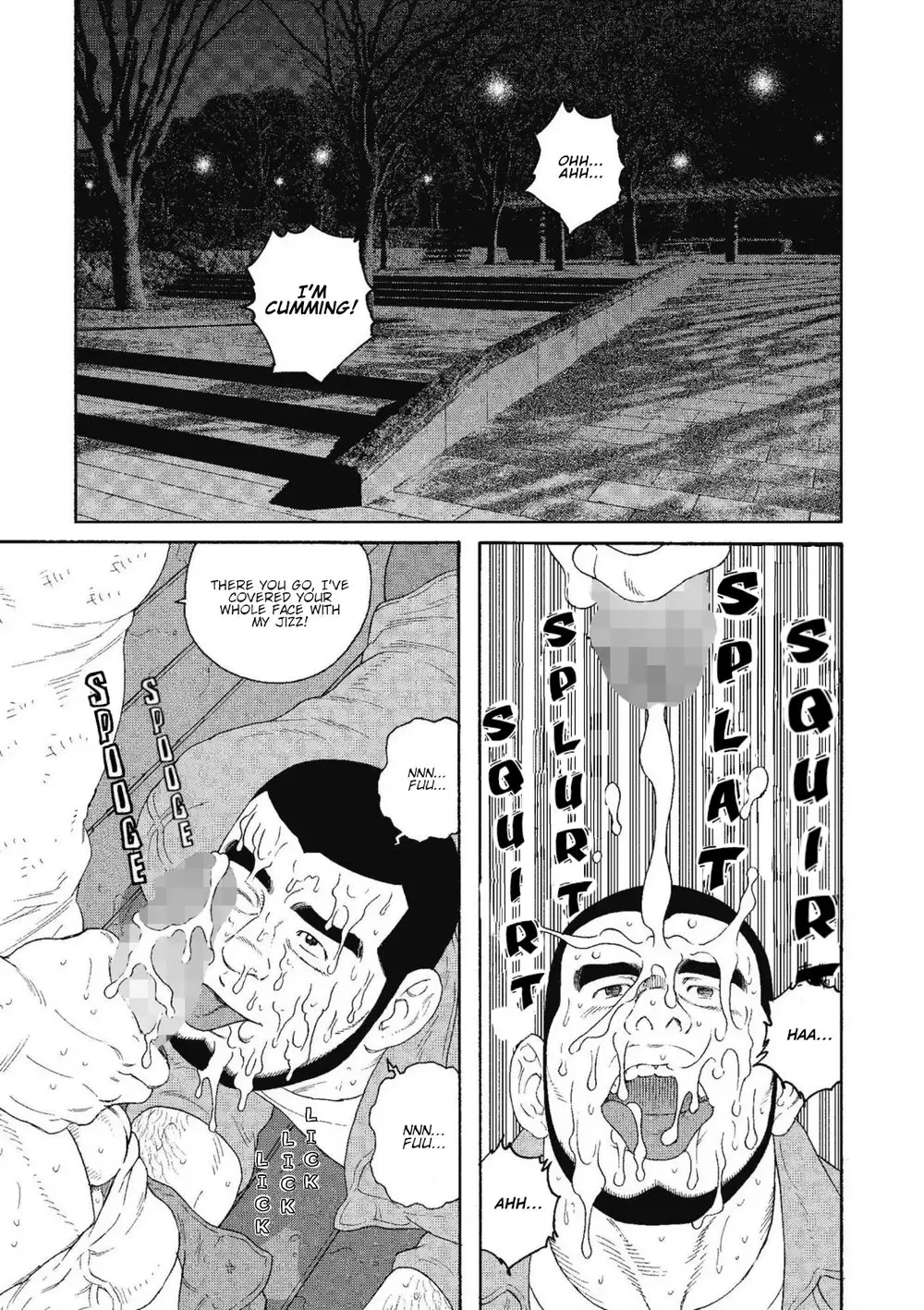 [Tagame Gengoroh] Kinyou no Yoru wa Yotsunbai de | Friday Night on All Fours Fhentai - Page 33