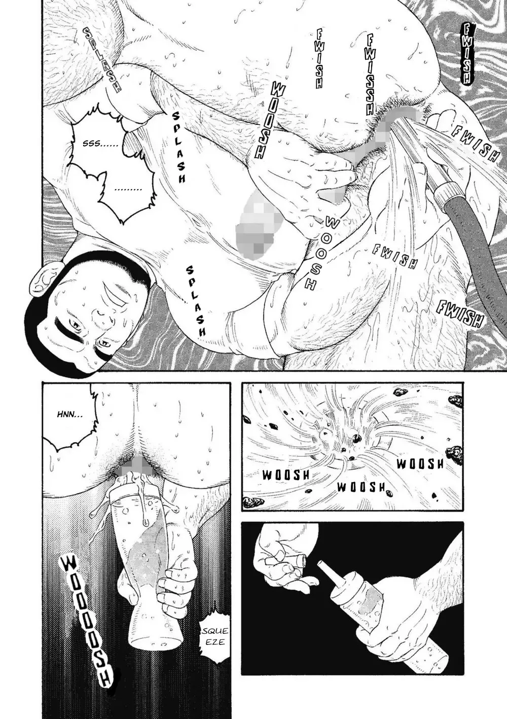 [Tagame Gengoroh] Kinyou no Yoru wa Yotsunbai de | Friday Night on All Fours Fhentai - Page 6