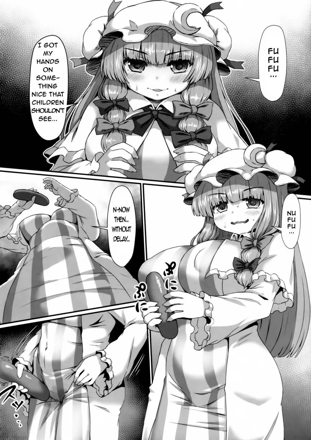 [Himadara] Patchouli no Shiriana Bon | A Book About Patchouli's Asshole. Fhentai - Page 3