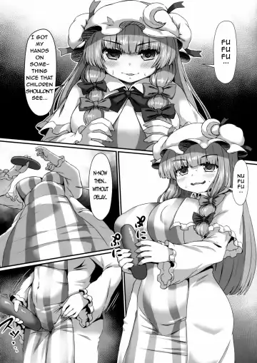 [Himadara] Patchouli no Shiriana Bon | A Book About Patchouli's Asshole. Fhentai - Page 3