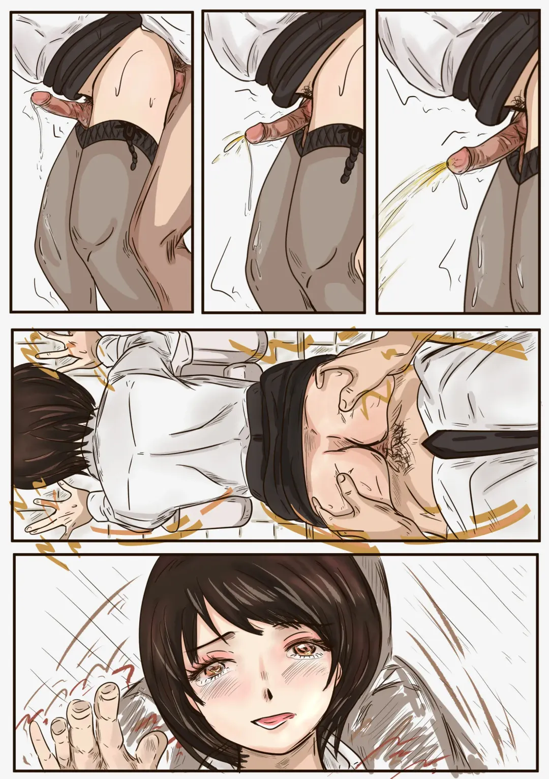 [Valdam] Trap teacher in toilet, extend Fhentai - Page 9