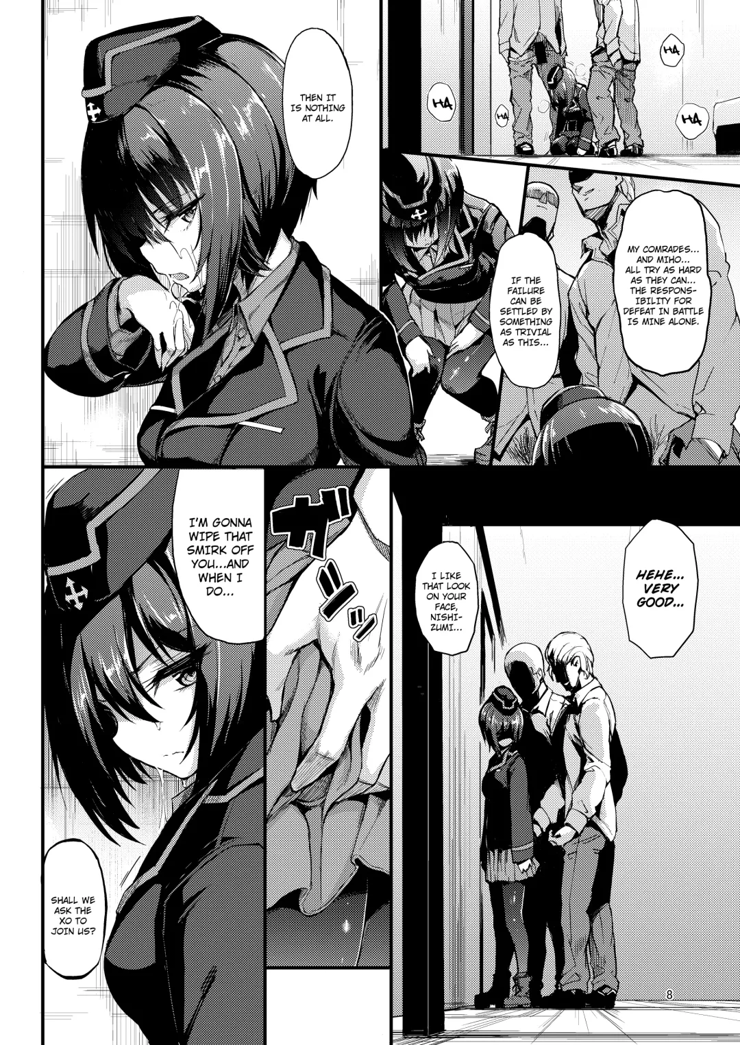 [Kyockcho] Kuromorimine Ryoujoku -Zenjitsu Shou- | The Rape of Kuromorimine -The First Day- Fhentai - Page 7