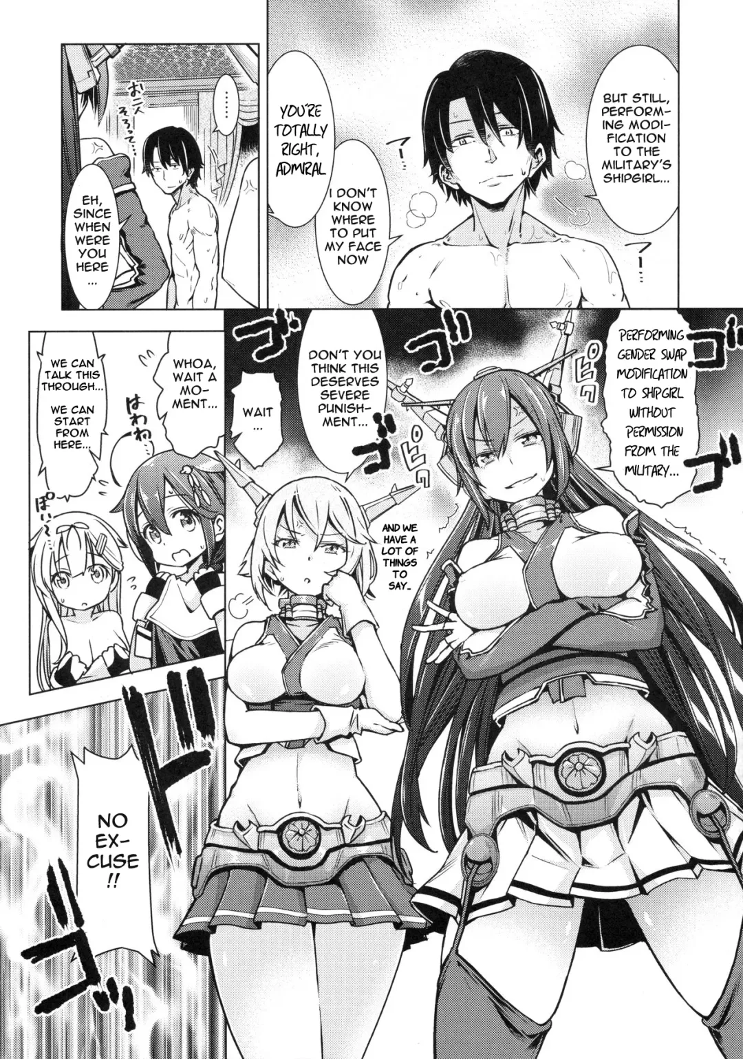 [Kazuwo Daisuke] Teitoku!! Boku o Otokonoko ni Kaizou Shite Dousuru Tsumori!? | Admiral!! What Do You Want To Do By Remodeling Me Into A Boy!? Fhentai - Page 20