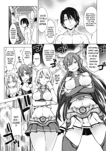 [Kazuwo Daisuke] Teitoku!! Boku o Otokonoko ni Kaizou Shite Dousuru Tsumori!? | Admiral!! What Do You Want To Do By Remodeling Me Into A Boy!? Fhentai - Page 20