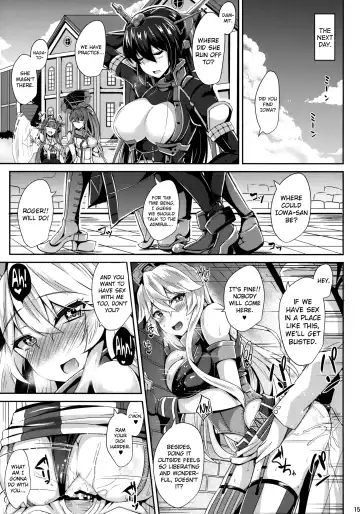 [Kazamitiu] Iowa to Mechamecha Ecchi Suru Hon | Wild Sex With Iowa Fhentai.net - Page 16