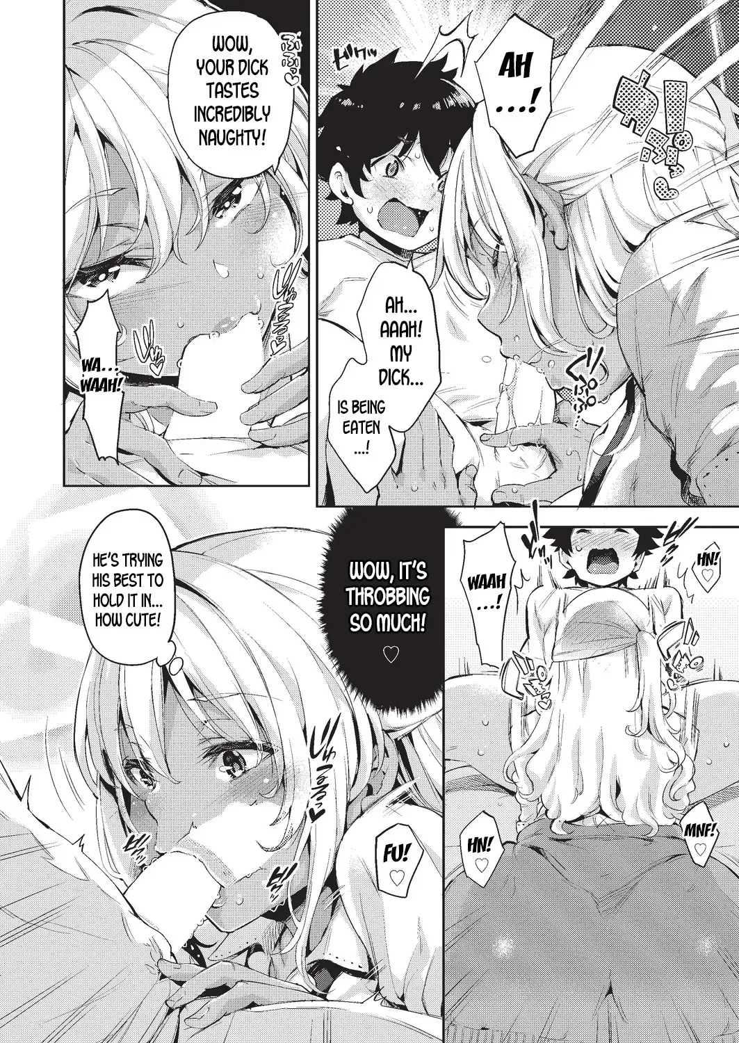 [Outou Chieri] Doutei Ochinchin ni Katenakatta Kuro Gal | The Black Gal Who Can't Win Against the Virgin Dick Fhentai - Page 10