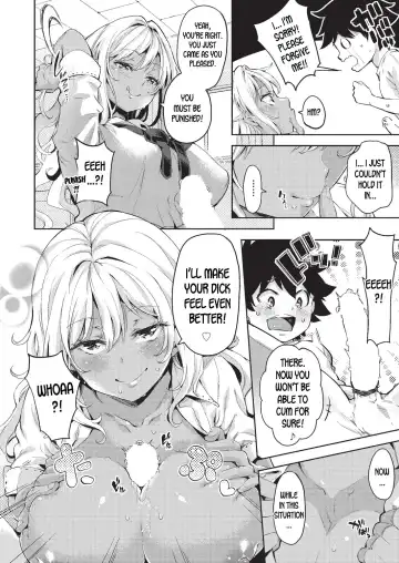 [Outou Chieri] Doutei Ochinchin ni Katenakatta Kuro Gal | The Black Gal Who Can't Win Against the Virgin Dick Fhentai.net - Page 12