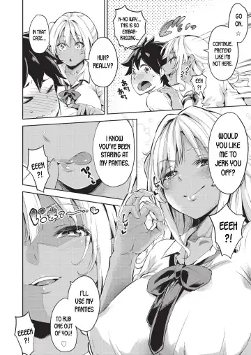 [Outou Chieri] Doutei Ochinchin ni Katenakatta Kuro Gal | The Black Gal Who Can't Win Against the Virgin Dick Fhentai.net - Page 6