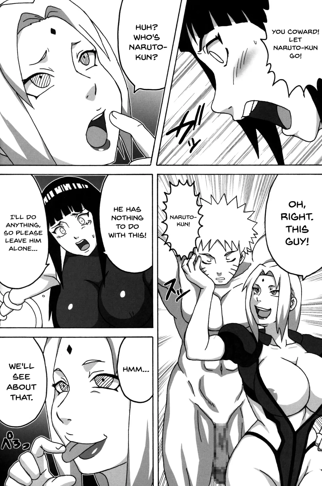 [Naruhodo] Inmanin Hinata | Lewd Demon Ninja Hinata Fhentai - Page 3