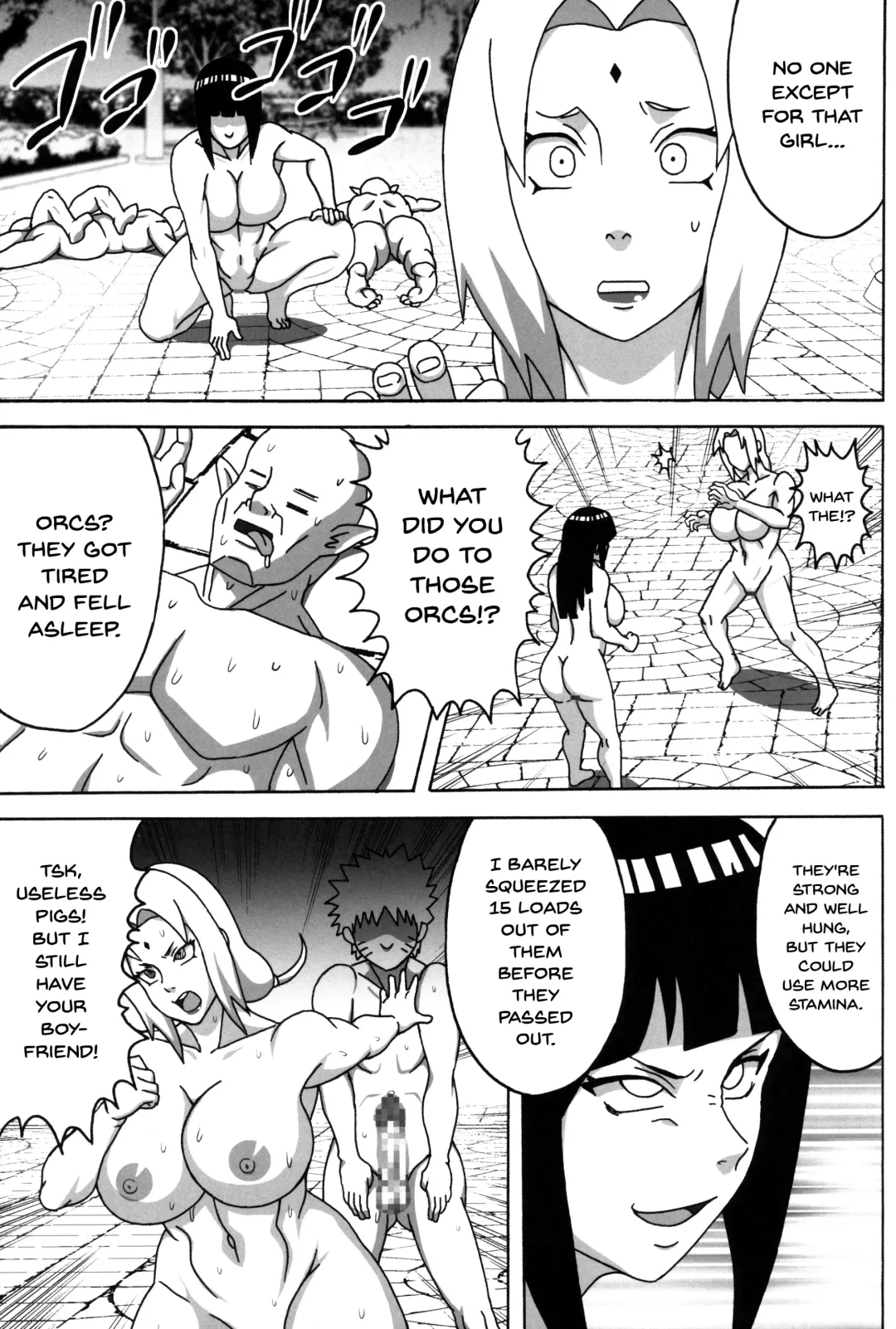 [Naruhodo] Inmanin Hinata | Lewd Demon Ninja Hinata Fhentai - Page 36