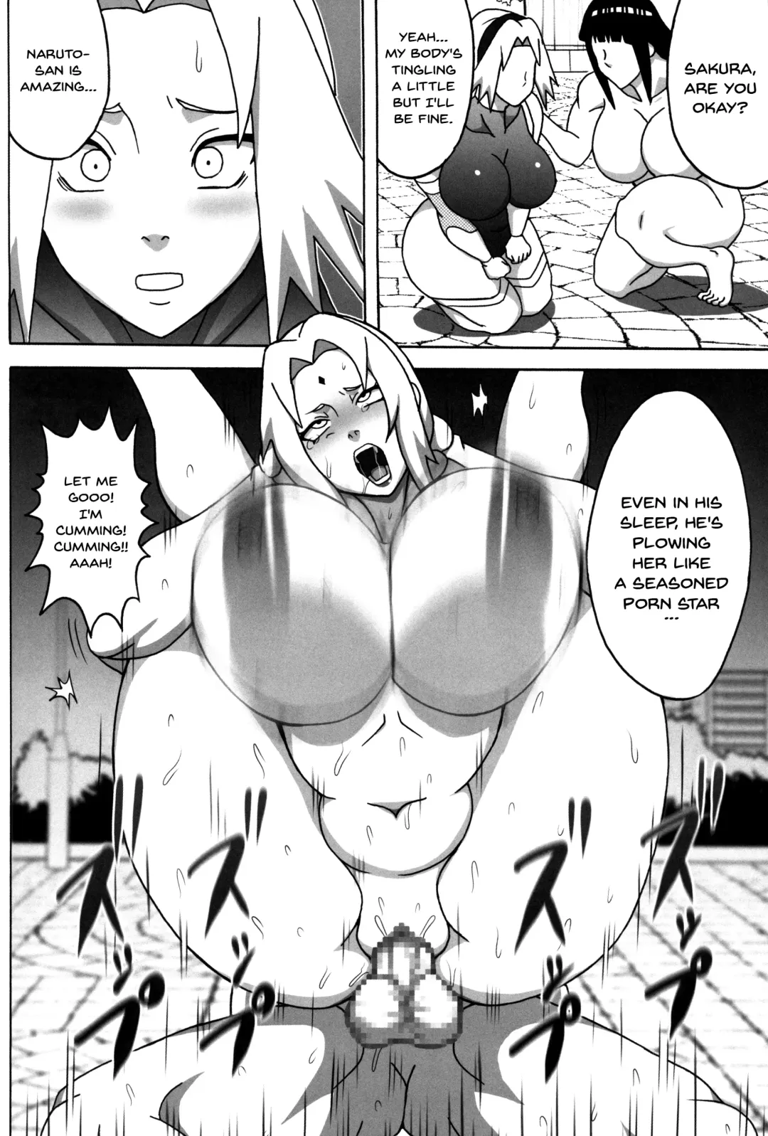 [Naruhodo] Inmanin Hinata | Lewd Demon Ninja Hinata Fhentai - Page 37