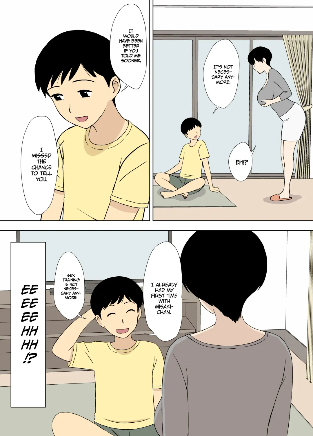 [Urakan] Mama to Ero Neri 2 ~Ikumi-san no Ero Neri Shuugyou~ | Sex Training with Mom 2 ~Ikumi-san's Study about Sex Training~ Fhentai - Page 32