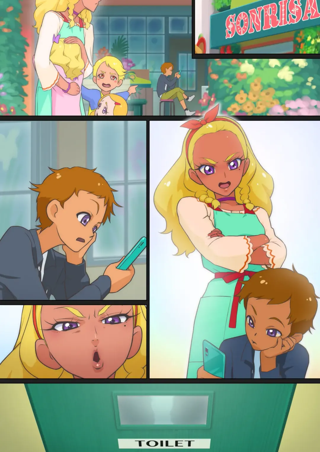 [Muramurabito] Taiyou to Tsuki no Jijou Fhentai - Page 60