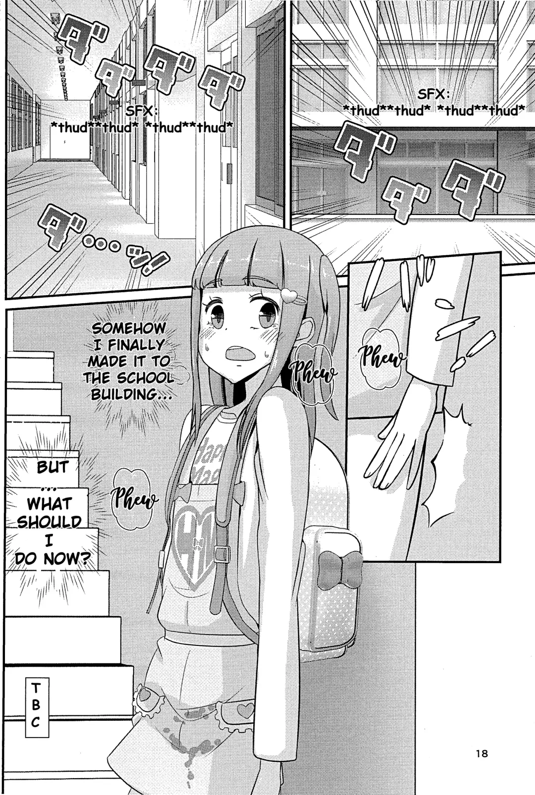 Sensei! Tsuugakuro de "Jojisou" Shitemite! | Teacher! Try dressing up as a girl on a school road! Fhentai - Page 19