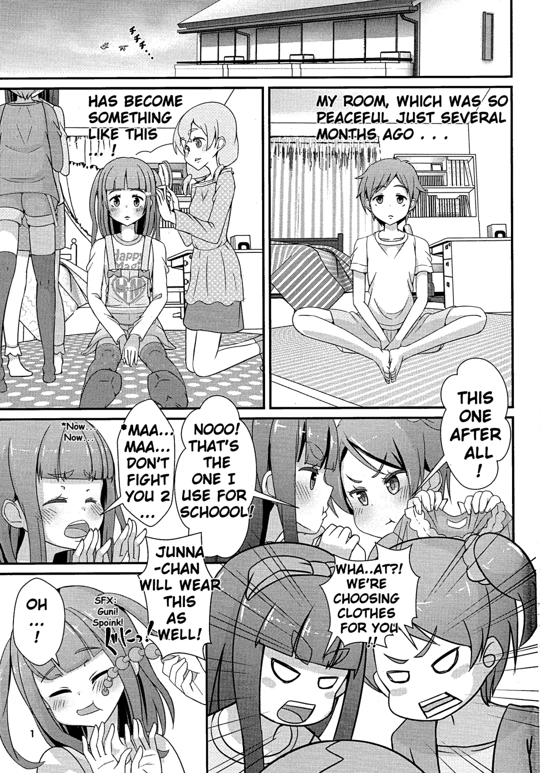 Sensei! Tsuugakuro de "Jojisou" Shitemite! | Teacher! Try dressing up as a girl on a school road! Fhentai - Page 2
