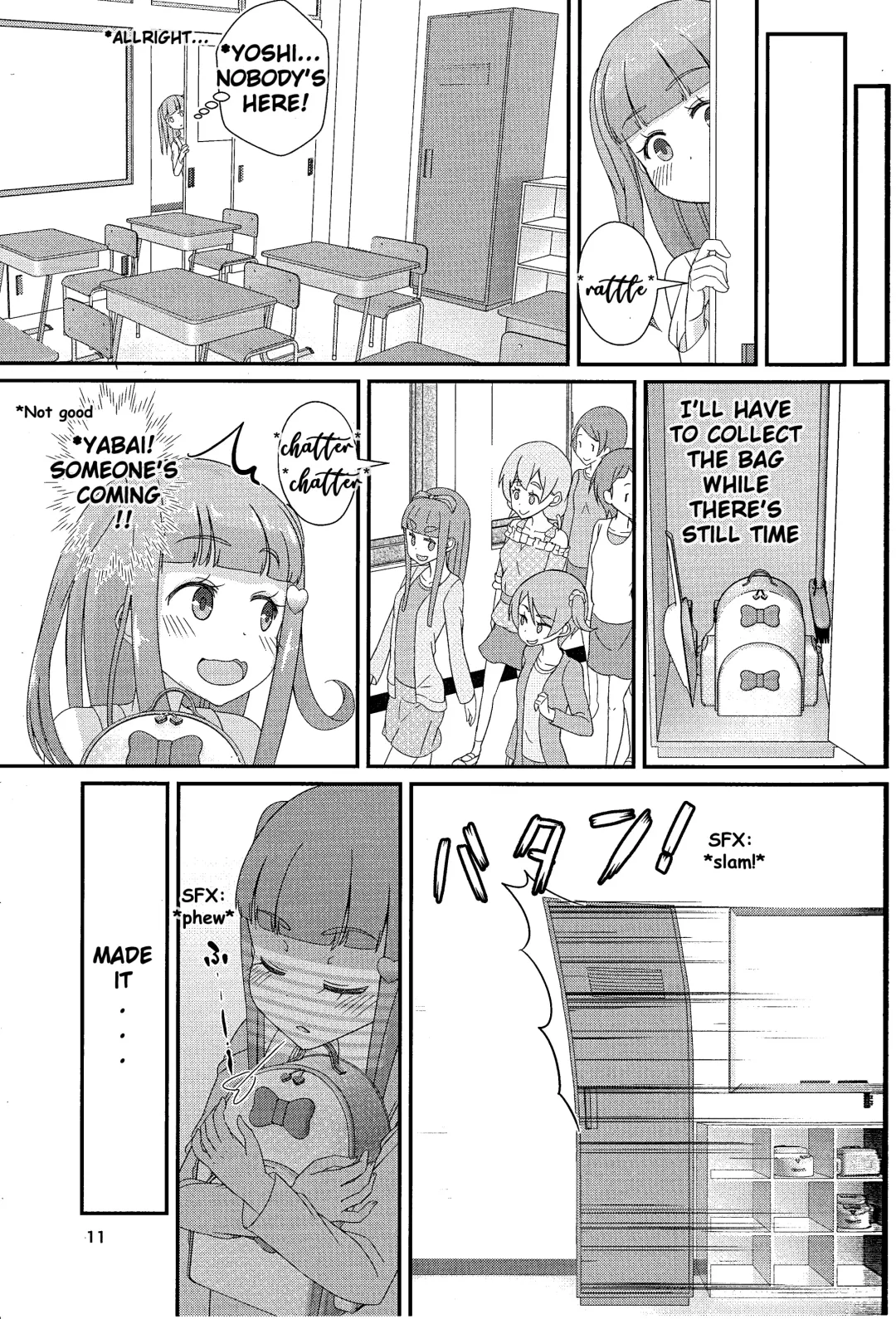 Sensei! Kounai de "Jojisou" Shitemite! | Teacher! Try dressing up as a girl in school! Fhentai - Page 12