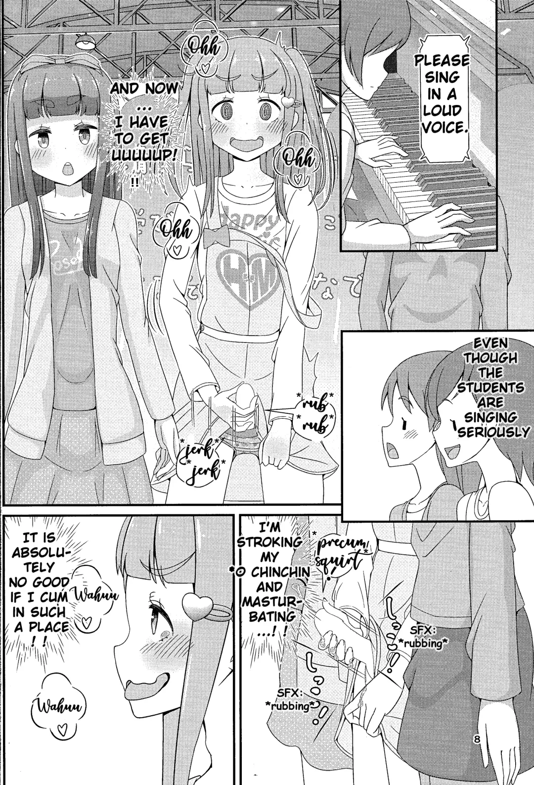 Sensei! Kounai de "Jojisou" Shitemite! | Teacher! Try dressing up as a girl in school! Fhentai - Page 9