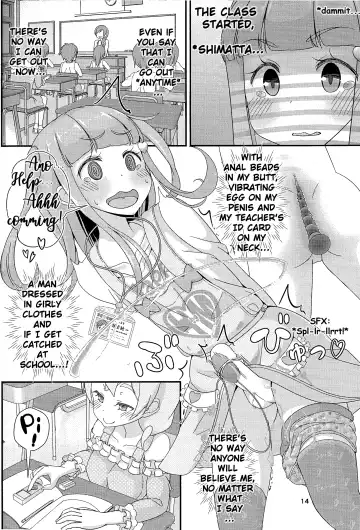 Sensei! Kounai de "Jojisou" Shitemite! | Teacher! Try dressing up as a girl in school! Fhentai - Page 15