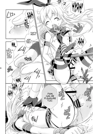 [Mikami Hokuto] Josou Cos de Layer no Onnanoko o Tsurou toshite Shippai Shita Shimakaze-kun no Ohanashi. Fhentai - Page 28