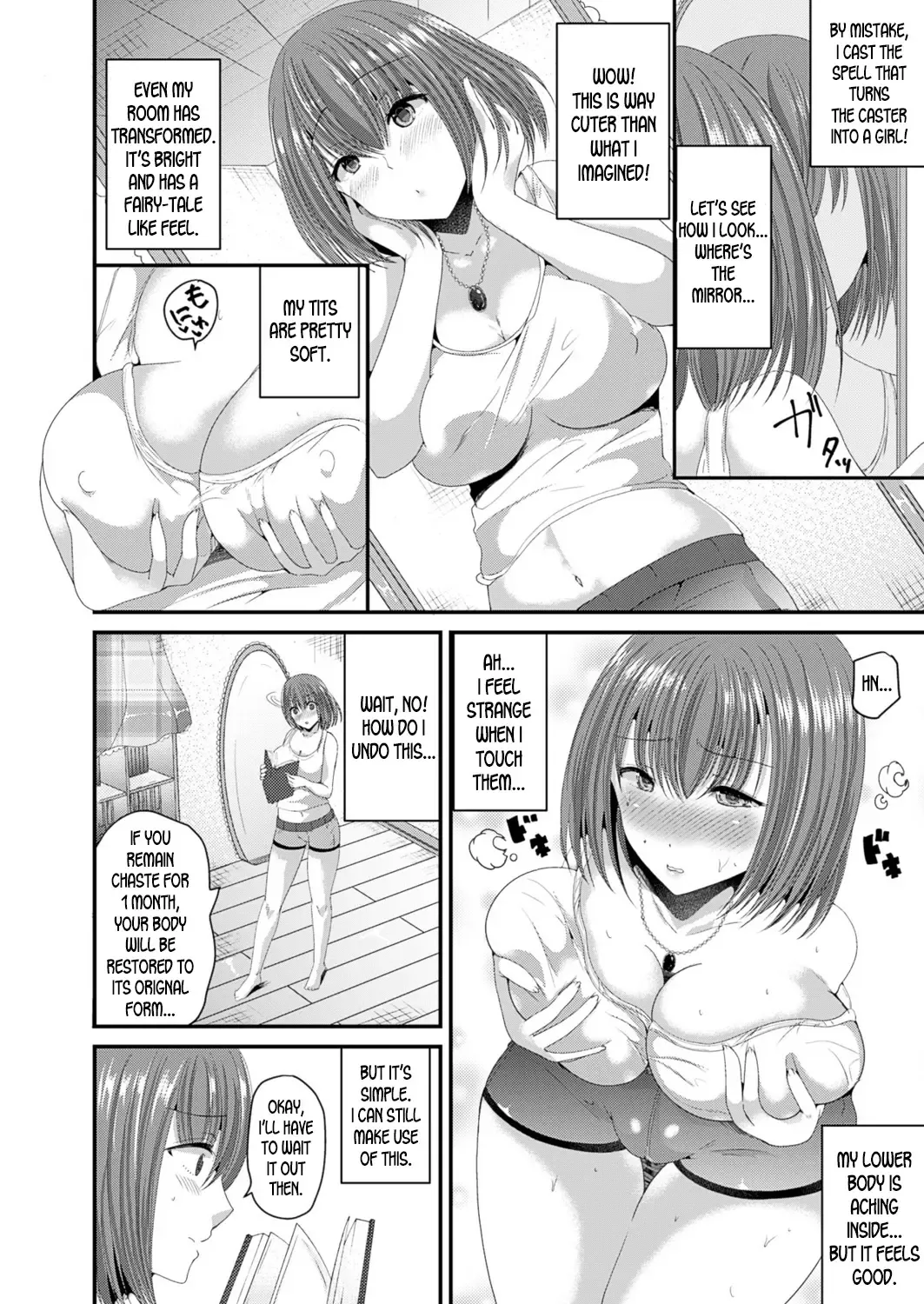 [Labui] Nyotaika Shite Risou no Kanojo ni Naru | Turn into a girl and become the ideal girlfriend Fhentai - Page 4