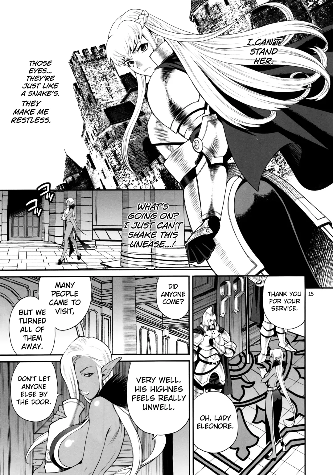 [Yukiyanagi] Yukiyanagi no Hon 41 - Buta to Onnakishi 3 Inwaku no Majo Eleanore |Temptation of Witch Eleanore Fhentai - Page 14