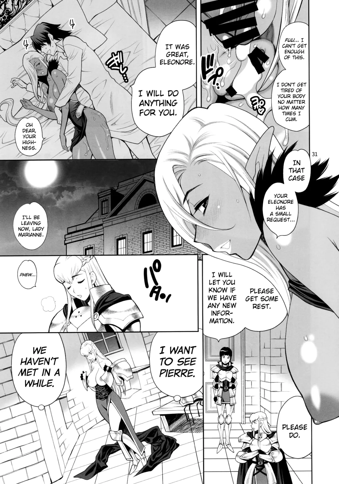 [Yukiyanagi] Yukiyanagi no Hon 41 - Buta to Onnakishi 3 Inwaku no Majo Eleanore |Temptation of Witch Eleanore Fhentai - Page 30