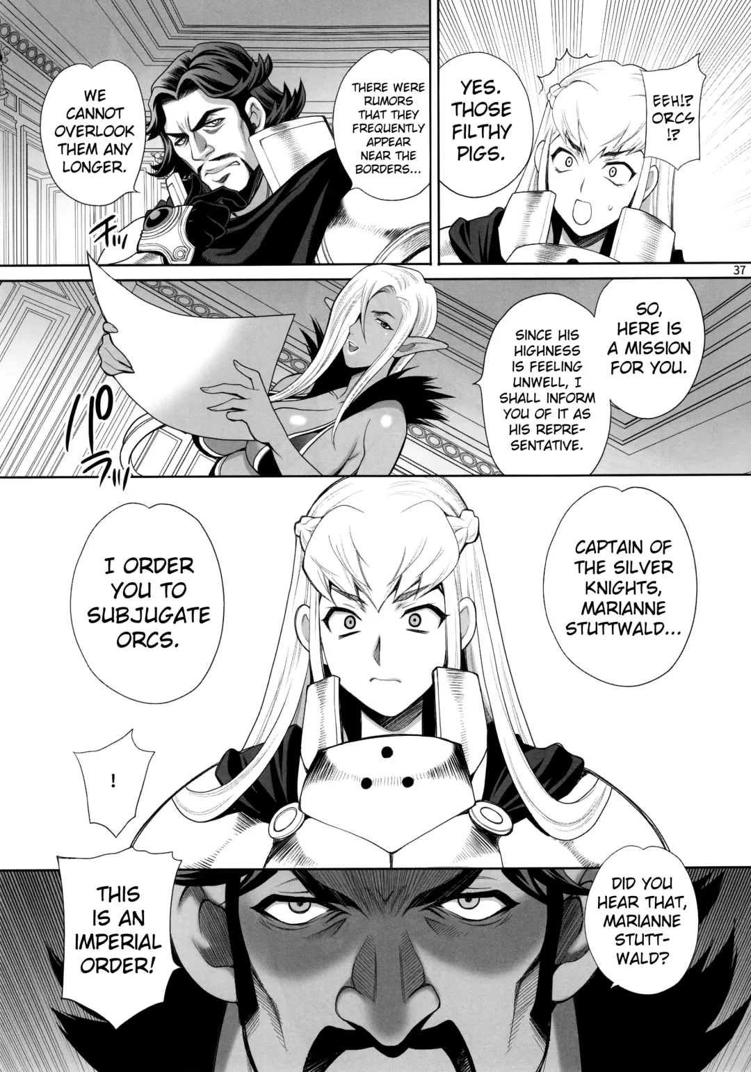 [Yukiyanagi] Yukiyanagi no Hon 41 - Buta to Onnakishi 3 Inwaku no Majo Eleanore |Temptation of Witch Eleanore Fhentai - Page 36