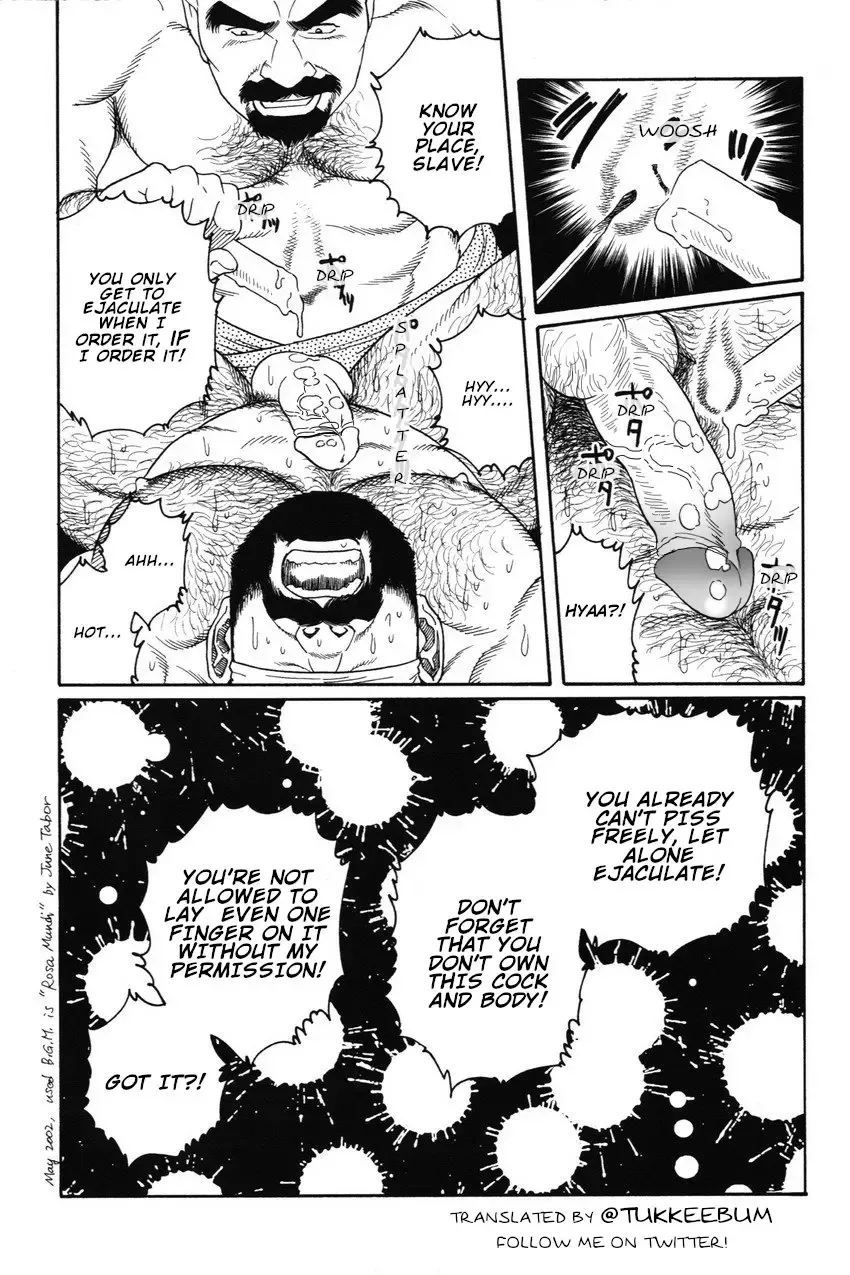 [Tagame Gengoroh] Gedou no Ie Joukan | House of Brutes Vol. 1 Ch. 8 Fhentai - Page 32