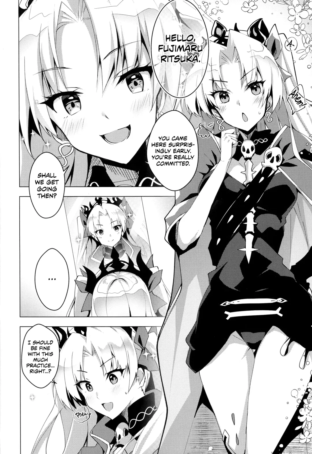 [Sasakuma Kyouta] Ereshkigal to Luluhawa Date | Luluhawa Date with Ereshkigal Fhentai - Page 3