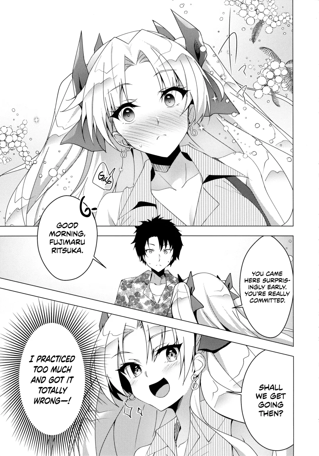 [Sasakuma Kyouta] Ereshkigal to Luluhawa Date | Luluhawa Date with Ereshkigal Fhentai - Page 6