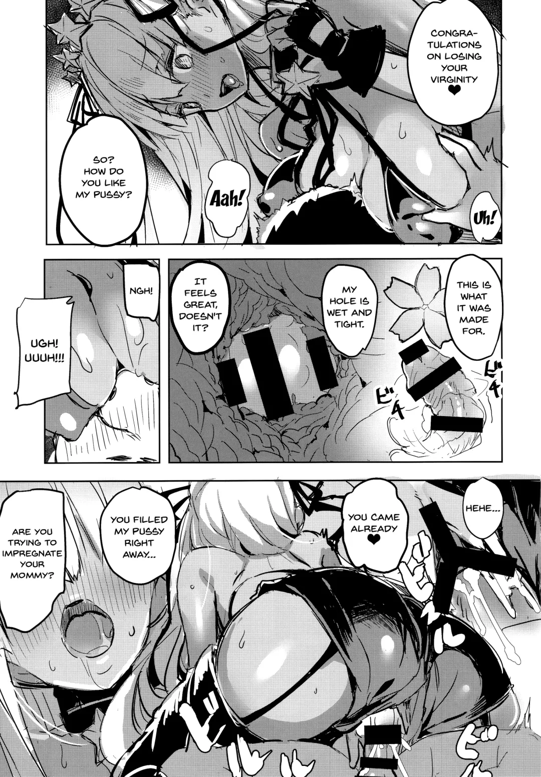 [Kaneta] BB mama to ko buta-san | Mommy BB and Little Piggy Fhentai - Page 14