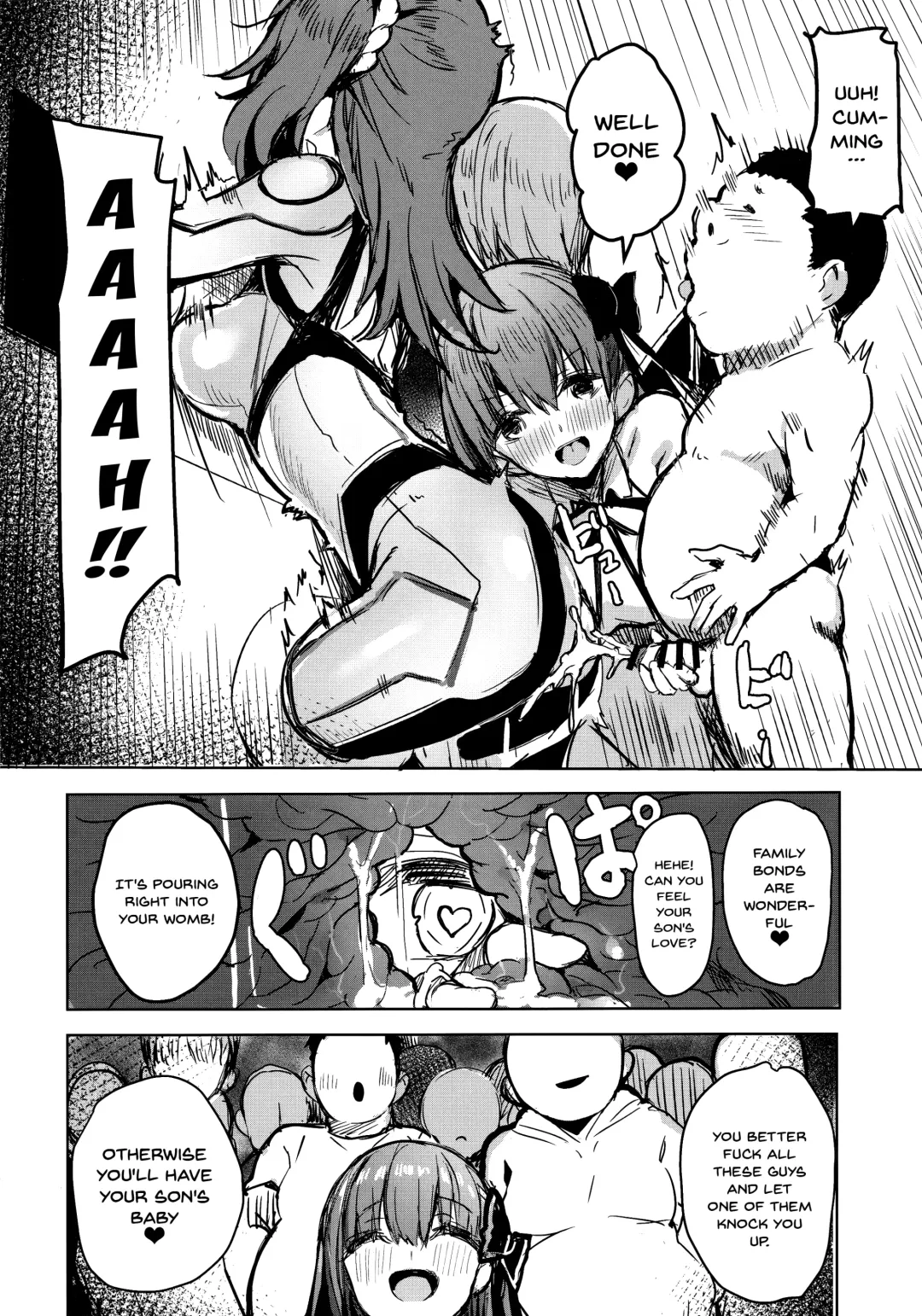 [Kaneta] BB mama to ko buta-san | Mommy BB and Little Piggy Fhentai - Page 5